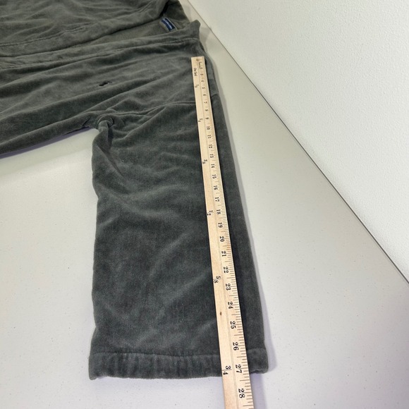 Polo Ralph Lauren Men's Gray Cotton Velour Bath Robe S/M Cozy Loungewear Holiday - Picture 12 of 12